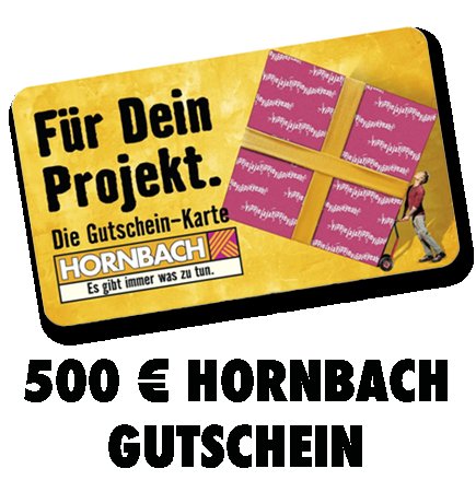 500€ HORNBACH-GUTSCHEIN MITMACHEN. OHNE BLECHEN
